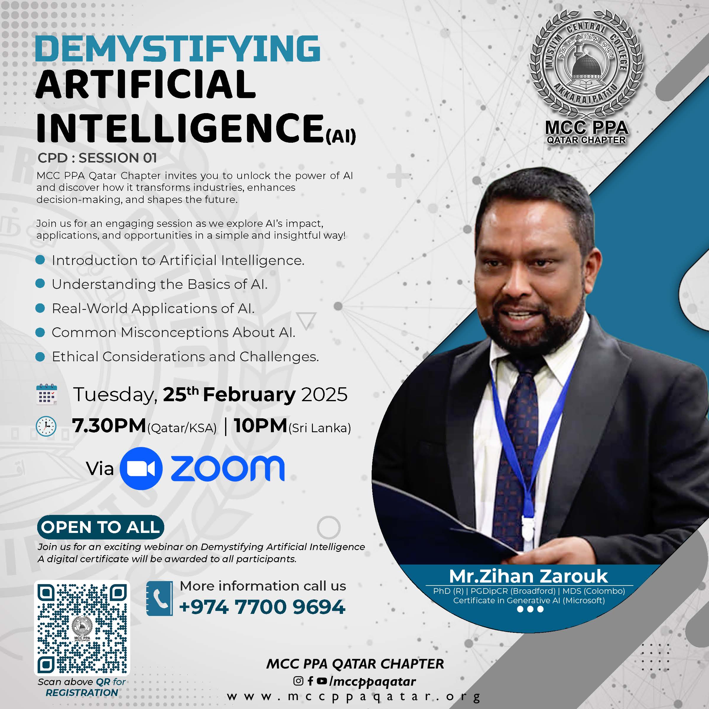 Session 01 : Demystifying AI